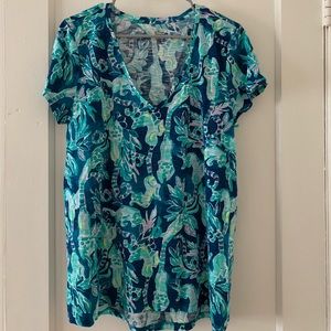 Lilly Pulitzer Tidal Wave Shirt